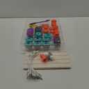 SMILESSKIDDO Circuit Board for Kids, 45 PCS DIY Electronics Exploration Kit with 100+ Projects, Physics Science Experiments, School Family STEM Educational Toy Gift for Kids 6+