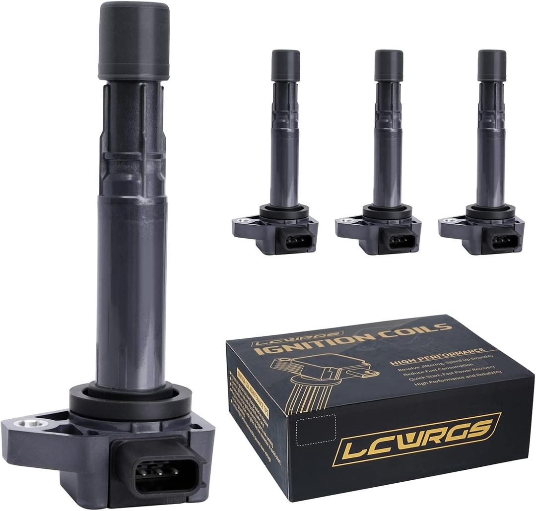 Set of 4 Ignition Coil Packs for L4 1.7L Honda Civic 2001 2002 2003 2004 2005 Coil Pack 1.7 Replaces# UF400 C1460
