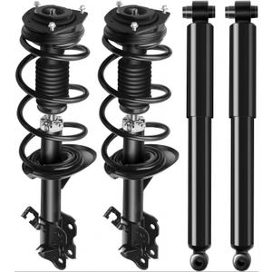SCITOO Front and Rear Shock Absorber Assembly Fit for 2012-2013 for Nissan Rogue, Complete Shock and Strut Assembly Kit Fit for 172898 172897 349097 4PCS