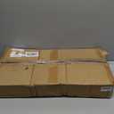 5 Hole Roman Tub Faucet with Hand Shower, Black Deck Mount Tub Filler, Bath Tub Faucet with Handheld Sprayer, 3 Handle Bathtub Faucet Set, Bathroom 5 Piece Brass Tub Faucet with Valve - Huifeidezhu