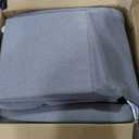 Sweetcrispy Recliner Chair Fabric Recliner Sofa No Massage, Home Theater Seating with Lumbar Support, Adjustable Push Back Overstuffed High-Density Sponge Reclining for Living Room, Slate Gray (27.2"D x 34.3"W x 38.6"H, Grey)