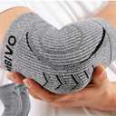 Pack of 2, CAMBIVO 2 Pack Elbow Brace for Women and Men, Elbow Compression Sleeve for Tendonitis, Golf Elbow, Tennis Elbow, Arthritis, Bursitis, Weightlifting, and Basketball