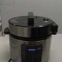 9-in-1 Electric Pressure Cooker, 1000W Instant Multi-Cooker with IMD Touchscreen, Olla de Presion, Non-Stick Pot, Rice Cook, Slow Cook, Steamer, Saut, Warmer, Safe Venting, Silver 8 Qt