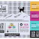 I&Love&You Ninja Cat Jiu JIT Stew Variety Packs Wet Cat Food, Grain Free, Artificial Preservatives Free, 12 Each (Pack of 4), BB 11/09/2027