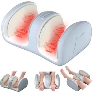 TISSCARE Shiatsu Foot Massager with Heat, Ideal for Feet & Calves, Gift for Men and Women