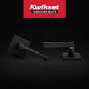 Kwikset Halifax Interior Passage Door Handle, Lever For Closet and Hallway Doors, Reversible Non-Locking Handle Lever, Venetian Bronze, with Microban Protection (1 Pack)