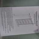 36x80 Inch Glass Sliding Barn Door Slab and 6.6ft Hardware Kit Included, 5 Frosted Glass, LVL Wood Panel Covered with White Water-Proof Scratch-Proof PVC Surface, Simple DIY Assembly