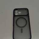 TOCOL for iPhone 17 Pro Max Case, Compatible with Magsafe, Full Camera Protection, Built-in Magnetic Ring, Translucent Matte Phone Case for iPhone 17 Pro Max 6.9 inch (Black)