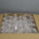 Munfix Plastic Stemless Wine Glasses 48 Pack, Disposable 12 Oz Clear Plastic Wine Cups Shatterproof Recyclable and BPA-Free