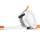 YGS-Tech 2 Inch LED Recessed Lighting, Dimmable Downlight 3W(35W Halogen Equivalent), CRI80, 3000K Warm White Ceiling Light with LED Driver(1 Pack)