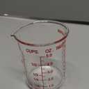 High Borosilicate Glass Measuring Cup-V-Shaped SpoutGlass Measuring Beaker for Kitchen or Restaurant, Easy to Read, 150 ML (5 Oz)-Single