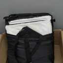Large Cat Carrier for 2 Cats with Zipper Locks, Double Cat Carrier with Travel Litter Box, Soft Pet Travel Carrier for Cats and Small Dogs Up to 45 Lbs, Black