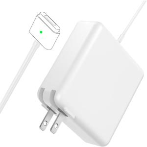 60W Charger for MacBook Pro, 60W Magnetic2 T-Tip Power Adapter Charger Replacement for Mac Pro/air 11/13 Inch (Between 2012-2017)