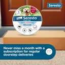 Seresto Flea & Tick Collar For Dogs Over 18 lbs., Treatment & Prevention, Vet-Recommended, 8 Month Protection, Large