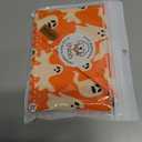 Halloween Dog Bandanas - 2 Pack Fall Dog Bibs | Reversible Pumpkin and Ghost Pet Scarf for Boys and Girls | Premium Durable Fabric | Orange Dog Bandana for Large and Extra Large Dogs (X-Large)