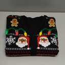 Giggling Getup Men Ugly Christmas Cardigan Sweaters, Funny Light Up Ugly Sweater for Men, Cardigan Sweater for Men XL