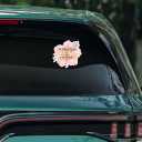 10 x in Christ Alone My Hope is Found Christian Quote Sticker, Watercolor Flower Design, 5 Inch Waterproof Vinyl Decal for Trucks, Cars, Laptops, Tumblers