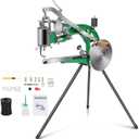 Leather Sewing Machine, Manual Cobbler Sewing Machine Leather, Shoe Repair Machine with Dual Cotton Nylon Line Canvas for Shoe Tents and Belt