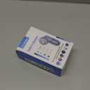 BEAUTURAL Fabric Shaver and Lint Remover, Sweater Defuzzer with 2-Speeds, 2 Replaceable Stainless Steel Blades, Battery Operated, Remove Clothes Fuzz, Lint Balls, Pills, Bobbles Gray