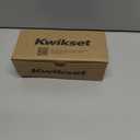 Kwikset Polo Entry Door Knob with Lock and Key, Secure Keyed Handle Exterior, Front Entrance and Bedroom, Matte Black, Pick Resistant SmartKey Rekey Security and Microban (1 Pack)