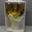 Flowers for Delivery Prime Preserved Flowers Bouquet That Last 3-5 Years Real Forever Roses Bouquet for Mom Mother Women Wife Anniversary Birthday Valentines Day Gifts for Her(Yellow)