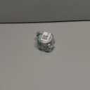 33FT Gold Stainless Steel Cuban Chain Roll 3MM 18K Gold PVD Plated Diamond-Cut Curb Link Chains Spool Bulk for Jewelry Making