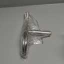 12 Inch Stainless Steel Curved Lathe Tool Rest, Shaped Wood Lathe Tool Rest for Bowl Turning, Wood Lathe Tool Holder, Wood Lathe Turning Accessories, 1 or 5/8 In Column (1")