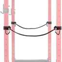 Signature Fitness Fitvids 3” x 3” Power Cage Squat Rack Accessories – Safety Straps – Straps, Pair – Black