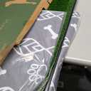 LOOBANI Large Dog Grass Pad with Tray - 35x23in Dog Litter Box with 2 Artificial Grass Patch + 2 Washable Pee Pads - Quickly Absorbency Indoor Outdoor Potty for Patio Balcony Apartment Use