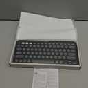 Logitech Pebble Keys 2 K380s, Multi-Device Bluetooth Wireless Keyboard with Customizable Shortcuts, Slim and Portable, Easy-Switch for Windows, macOS, iPadOS, Android, Chrome OS - Tonal Graphite