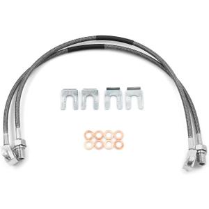 89340S 4-6" Front Stainless Brake Lines for 71-87 GMC C15/K15 (89340S, 4-6")