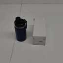 12 oz Water Bottle,Small Insulated Water Bottle, Stainless Steel Small, Leak Proof with Chug Lid, Wide Mouth BPA Free Double Wall Vacuum (Navy Blue)