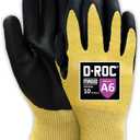 MAGID D-ROC AeroDex FR Lightweight Foam Neoprene Work Gloves (Yellow, L)