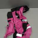 yucca Rubber Dog Boots for Paws, Easy-On Pet Suspender Boot Leggings, Anti Slip Dog Socks, Reusable Waterproof Dogs Booties, Protect Paws from Rain, Snow, Slush, and Snow Melt Large