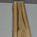 Floating Shelves 24 Inches Long, Set of 2 Solid Rustic Wood Wall Mounted Shelves, Wall Picture Ledge Shelf with Invisible Metal Brackets for Living Room, Bedroom, Bathroom, Carbonized Black (Brown)