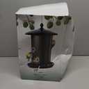 Veehoo Hanging Bird Feeder for Outdoors, 3 in 1 Large Capacity Metal Mesh Tube Bird Feeder for Thistle Nyjer Peanut, Wild Triple Finch Cardinal Feeders 6 lbs Seed Capacity for Outside