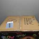 Flybar 6V White Glow Bumper Car for Kids  LED Ride-On Toy with 360 Spin, Rechargeable Battery, and Soft Rubber Bumpers  Safe Indoor Fun for Toddlers Ages 1.5+, Up to 66 lbs