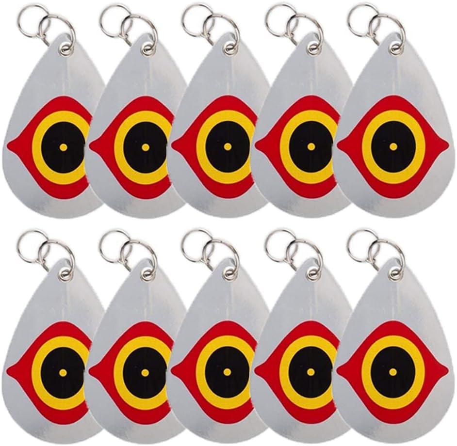 10 Pack Horrible Predator Eye to Scare Birds Away, Birds Deterrent Hanging Devices, Keep Birds Away from Your Barns Garden Windows Warehouse