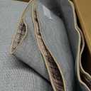 GarveeHome Washable Rug for Living Room 8x10 Modern Checkered Area Rug, Low Pile Soft Rugs for Bedroom, Non Slip Non Shedding Indoor Floor Carpet Stain Resistant Rug, Brown