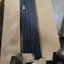 Garvee 87 in Extra Large Double Dog Crate Furniture with Divider, Heavy Duty Indoor Double Dog Cage with 3 Doors, XXL Wooden Pet House TV Stand for 2 Pets, Black+Brown