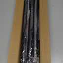 UIOSANRT Shower Curtain Rod Adjustable 31-79", Anti-Rust Shower Rod & Spring Tension Shower Rod No Drill, Black Shower Curtain Rod for Bathroom Tension Rod