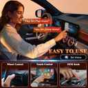 4 in 1 Wireless CarPlay Adapter with Screen Mirroring Supports Apple CarPlay & Android Auto & AirPlay & MirrorLink, 2026 Upgraded screen mirroring dongle for car, USB-A/USB-C Connection, Plug & Play