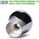 10L0L Golf Cart Steering Wheel Adapter Fits Golf cart EZGO TXT&RXV 5-6 Holes Golf Cart Steering Wheel -Silver