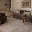 Loloi Amber Lewis Cali Collection CIL-03 Taupe/Multi 6'-7" x 9'-2", .25" Pile Height, Area Rug
