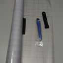 Veemoon 1pc Self-Adhesive Transfer Film for Clothing Clear Grid Membrane for Crafts Strong Adhesion Easy to Cut