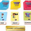Reverse Match, Card Games for Kids and Adults, Card Games, Board Games, Family Brain Games, Learning Games, Game Night, Travel Games, Ages 5+
