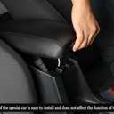 Compatible with 2020-21-22-23-24-2025 Toyota Corolla and Corolla Cross and Hybrid Interior Dedicated armrest Box Cover, Central Console Cover, Protective Decoration Cover, Automotive Accessories