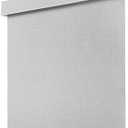 Cordless RV Blind, Blackout Window Curtain Pleated Shade for RV, Camper and Motorhome Window, Fit for 18" W x 18" H Rough Opening RV Window, Grayish White, 25"W x 24"H