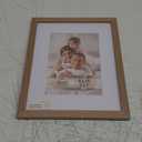 Icona Bay - 8x10 Light Oak Picture Frame with Removable Mat for 5x7 Photo - Modern Style Engineered Wood Frame - Table Top or Wall Mount - Bliss Collection