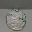 JQF Bird Oval Wall Decor, Farmhouse Rustic Sparrow Floral Oval Canvas Wall Art, Cottagecore Bird on Floral Branch Framed Prints Hanging Decor for Home Bedroom Living Room, 8.5x11.5 Inch